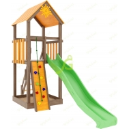Детская площадка IgraGrad Панда Фани Tower скалодром