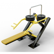 Тренажер уличный Жим от груди лежа YTX2