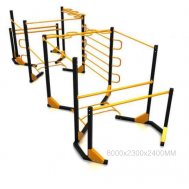 УТ117 Мобильная спортивная площадка Кубики, фото 1