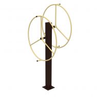 Уличный тренажер рули большие YT11, фото 1