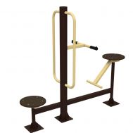 Тренажер уличный твистер сидя + твистер стоя YT26, фото 1