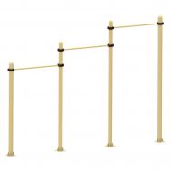 Трехуровневый прямой турник, фото 1