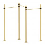 Трехсекционный турник-змейка, фото 1