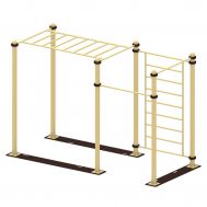 Мобильный комплекс для Воркаут &quot;Стандарт-4&quot;, фото 1