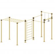 Каскад турников и рукоходов (стационарный)  Air-Gym YSK85, фото 1