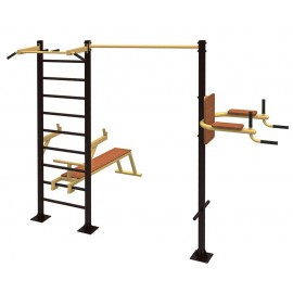 Уличный атлетический комплекс с турником Air-Gym YSK10, фото 1