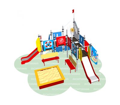 Детская площадка Корабль «Romana 101.51.00», фото 3
