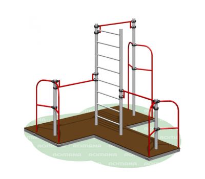 Турник на раме (с настилом) Romana 204.26.00-01, фото 2