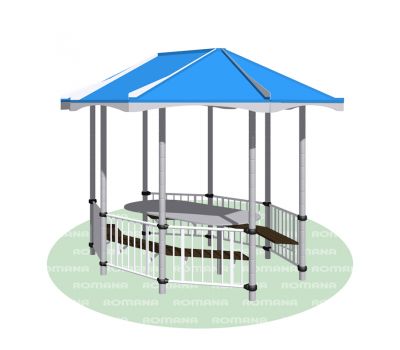 Беседка со столом и сиденьями Romana 301.02.00, фото 1