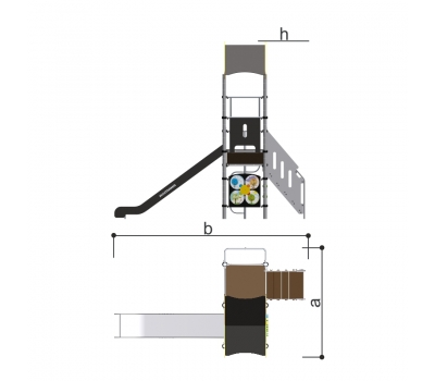 Детская площадка Полянка «Romana 101.04.00-01», фото 3