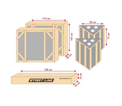 Теннисный стол START LINE City Power Outdoor с сеткой, фото 4