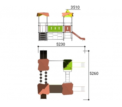 Детская площадка «Romana 101.12.00», фото 2