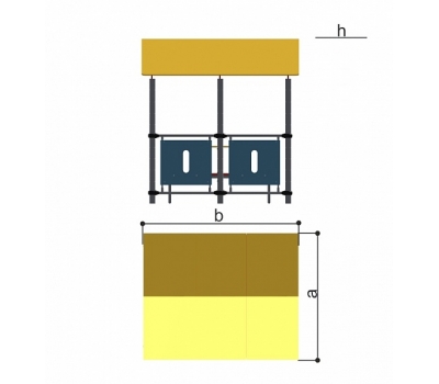 Беседка со скамьей и столом «Romana 301.07.00», фото 3