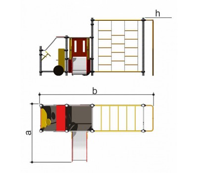 Игровой комплекс Пожарная машина «Romana 111.15.00», фото 1